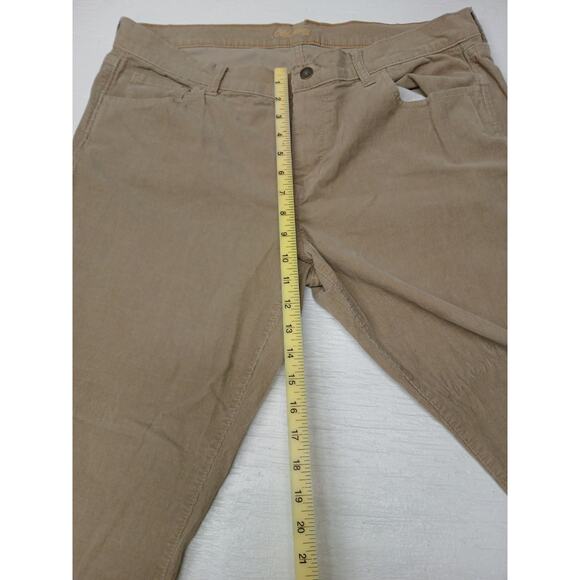 Old Navy Beige 16 Regular Corduroy Khaki Comfor Foit Dress Casual Boot Cut Jeans - Picture 4 of 11